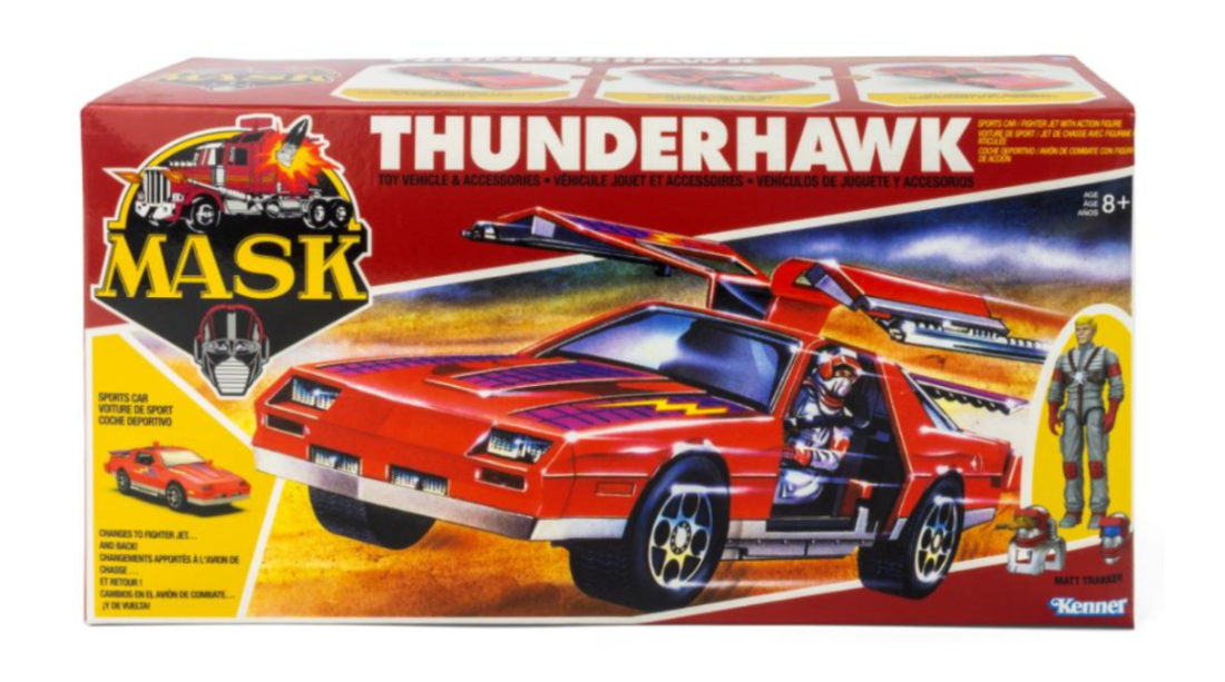 M.A.S.K. Thunderhawk Vehicle with Matt Trakker Action Figure
