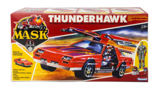 M.A.S.K. Thunderhawk Vehicle with Matt Trakker Action Figure